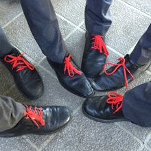 Iona red lace day
