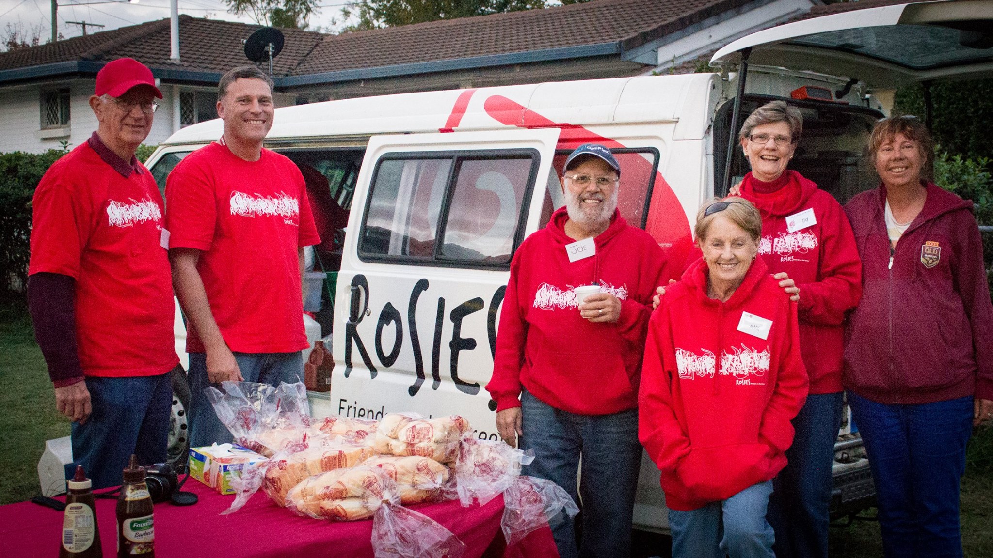 Rosies volunteers