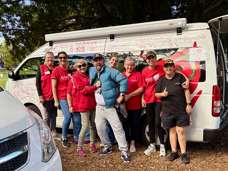 Image of 'Rosies - Friends on the Street' Team at Signal Flare Event
